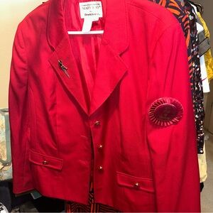 Mary Kay Women's Red Blazer